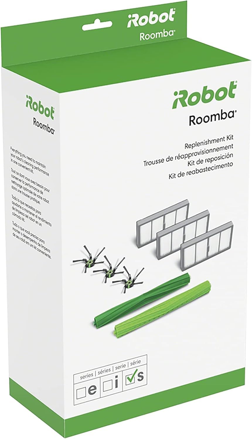 Foto 2 pulgar | Kit De Piezas De Repuesto Irobot Roomba Serie S (3 Filtros  3 Cepillos) - Venta Internacional.