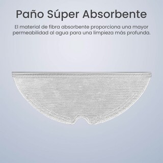 Foto 4 | Mopas de Repuesto Dreame para Robot Aspiradora D9 Max 2 Piezas