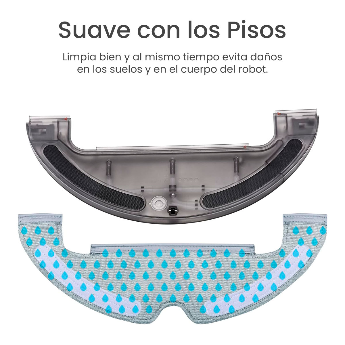 Foto 6 pulgar | Mopas de Repuesto Dreame para Robot Aspiradora D10 Plus 2 Piezas