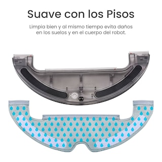 Foto 5 | Mopas de Repuesto Dreame para Robot Aspiradora D10 Plus 2 Piezas