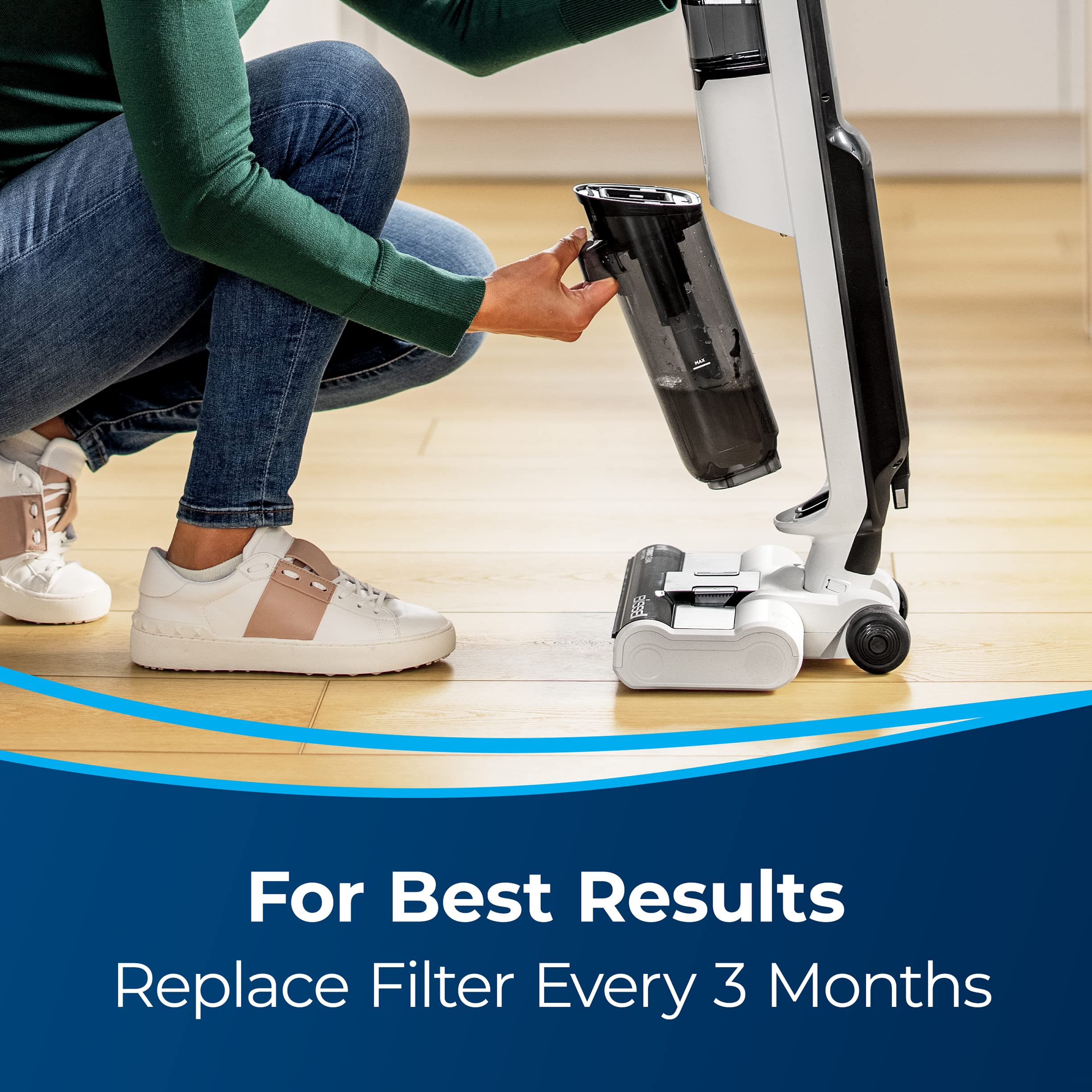 Foto 4 | Filtro De Repuesto Bissell Turboclean Para Suelos Duros - Venta Internacional.