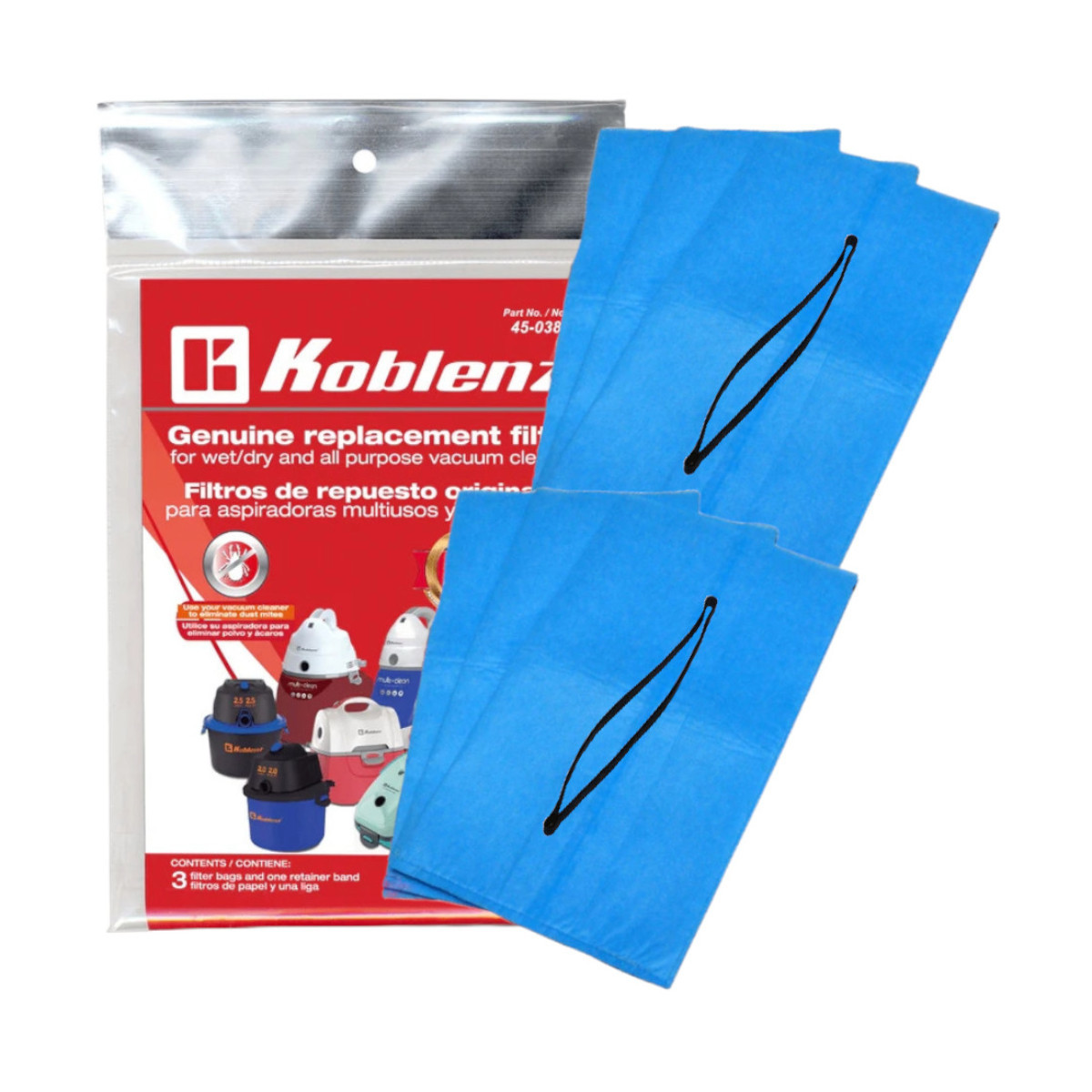 Foto 1 | Filtros Koblenz Repuestos Para Aspiradora Multiusos 6 Piezas