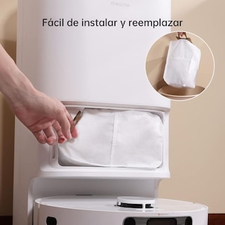 Foto 4 | Bolsas de Polvo Dreametech 3 Piezas para Robot Aspiradora