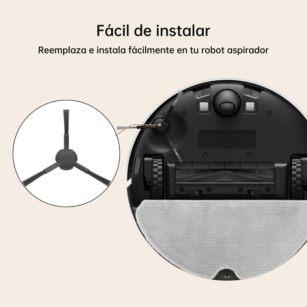 Foto 4 pulgar | Accesorios de Repuesto Dreametech para Robot Aspiradora