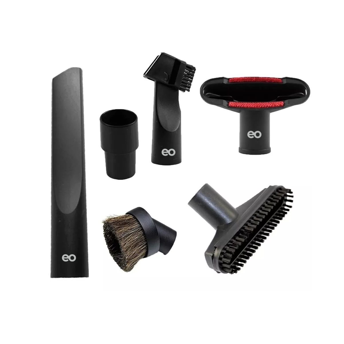 Accesorios de Repuesto para Aspiradora 6 Piezas Eo Safe Imports ESI-6081-1 Negro
