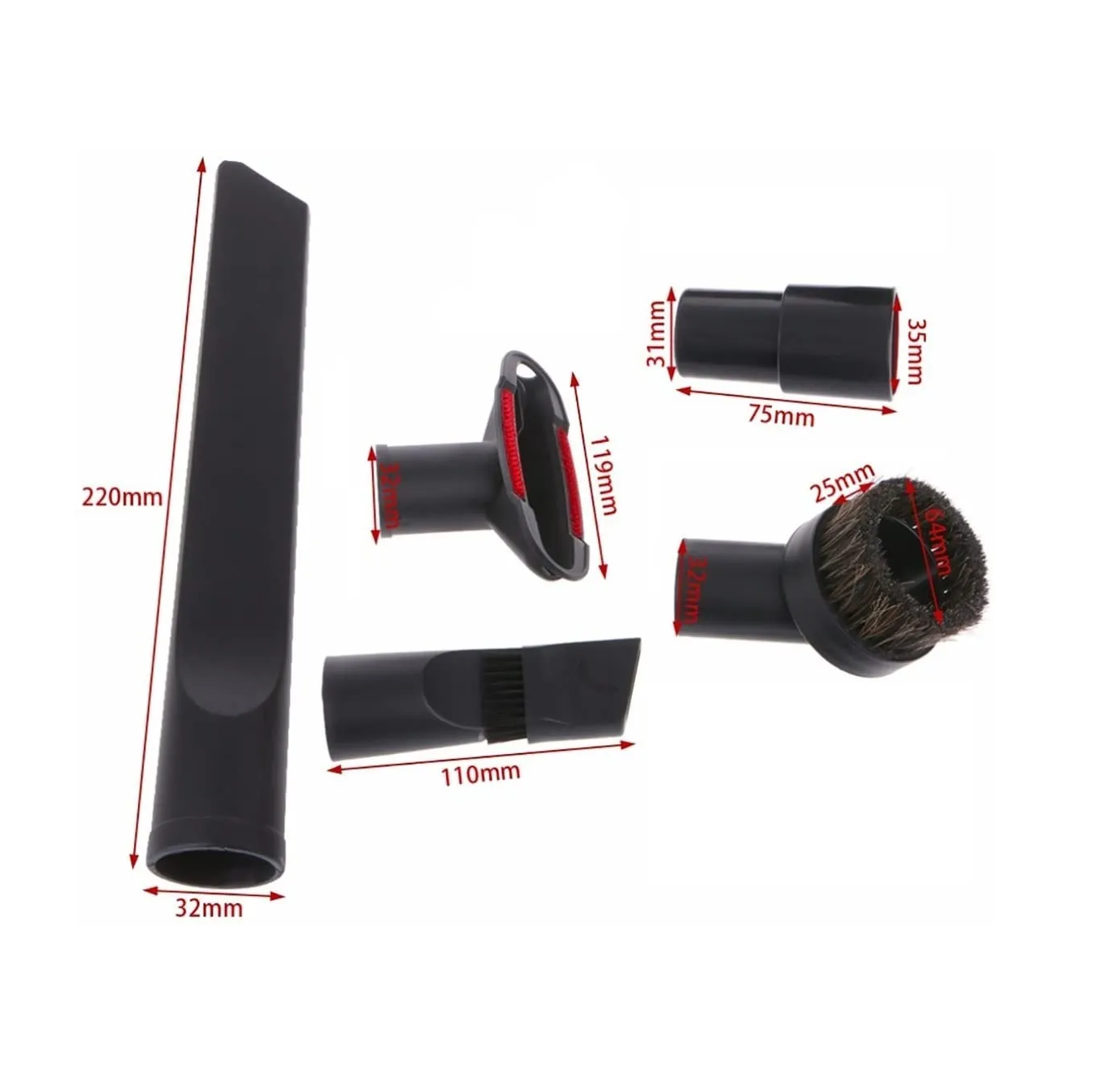 Foto 4 pulgar | Accesorios de Repuesto para Aspiradora 6 Piezas Eo Safe Imports