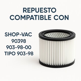 Foto 2 | Kit 2 Filtros Para Aspiradora Jauz Color Blanco