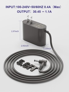Foto 6 | Cargador Jeunesse De 30 45 V De Repuesto Para Dyson V10 V11 V15 V12 - Venta Internacional.