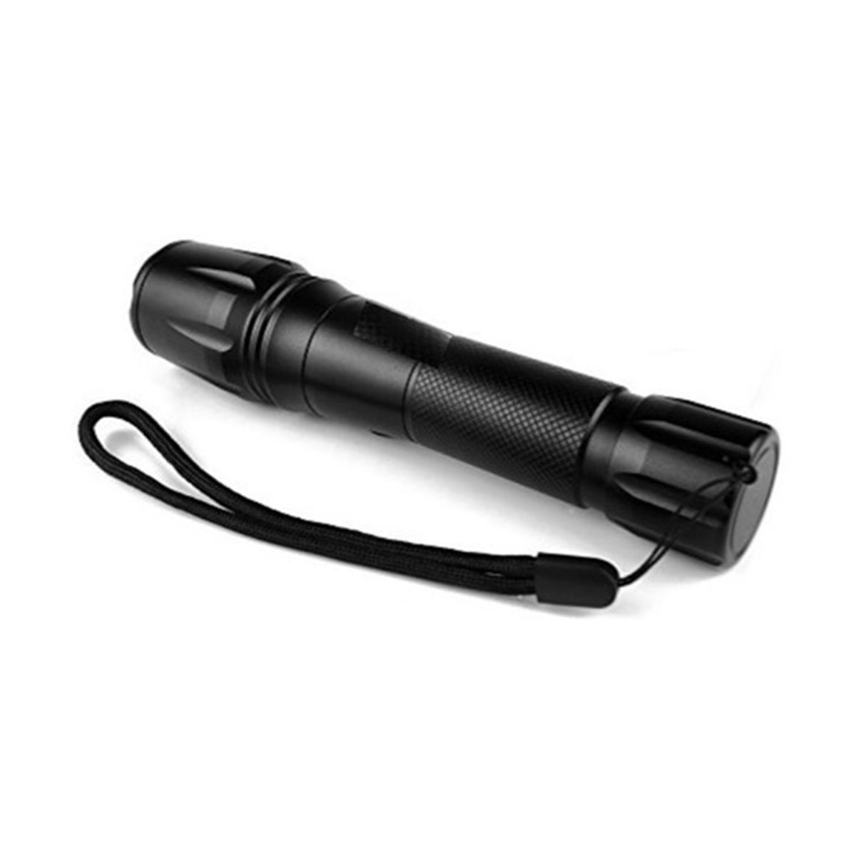 Foto 2 pulgar | Lámpara Táctica Fralugio color Negro Linterna de Mano 3000 Lúmenes Cree Led Tt6 Recargable con Zoom