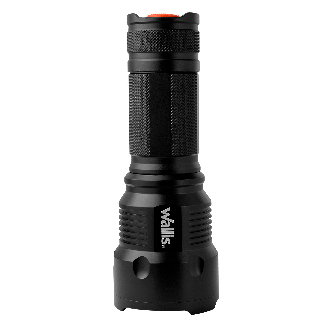 Foto 1 | Kit Linterna Wallis color negro de Luz Led Recargable con 2 Niveles de Intensidad