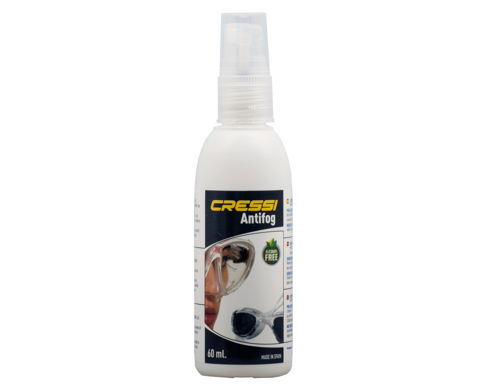 Foto 2 pulgar | Antiempañante Cressi Spray fe 60 mll Ideal para Desempañar Máscaras de Buceo Snorkeling Natación y Apnea