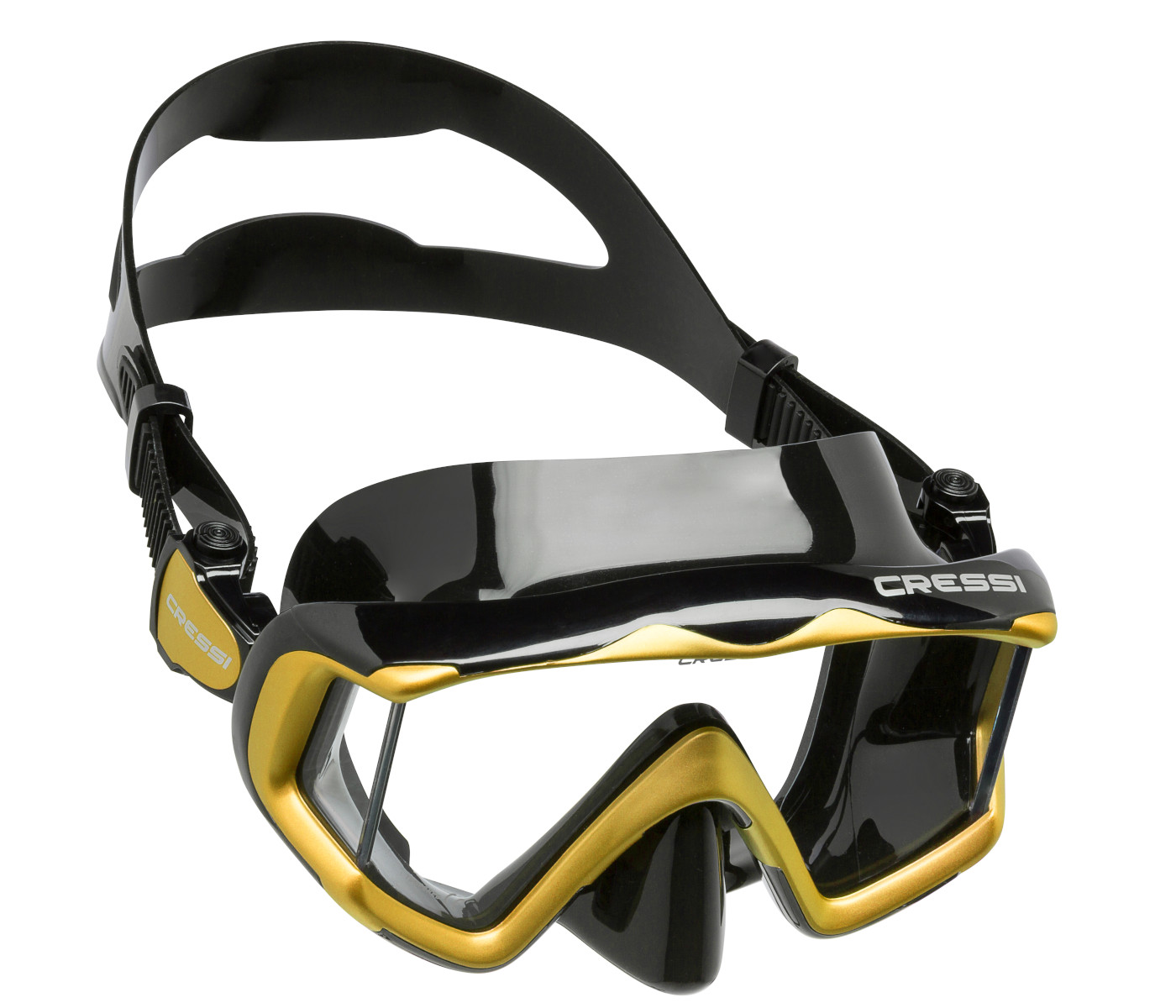 Foto 2 pulgar | Visor Cressi Liberty Triside con Visión Amplia color Amarillo