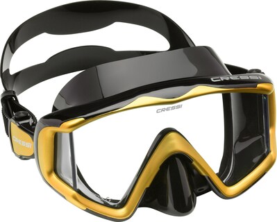 Foto 2 | Visor Cressi Liberty Triside con Visión Amplia color Amarillo