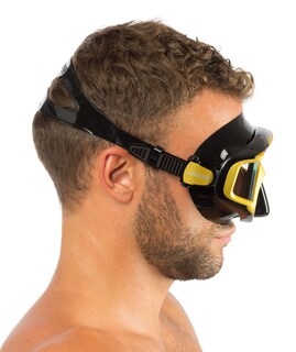 Foto 3 | Visor Cressi Liberty Triside con Visión Amplia color Amarillo