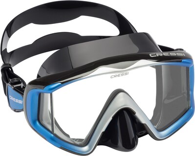 Foto 2 | Visor Cressi Liberty Triside con Visión Amplia color Azul