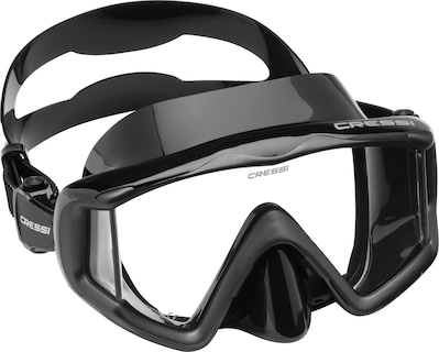 Foto 2 | Visor Cressi Liberty Triside color Negro de Visión Amplia