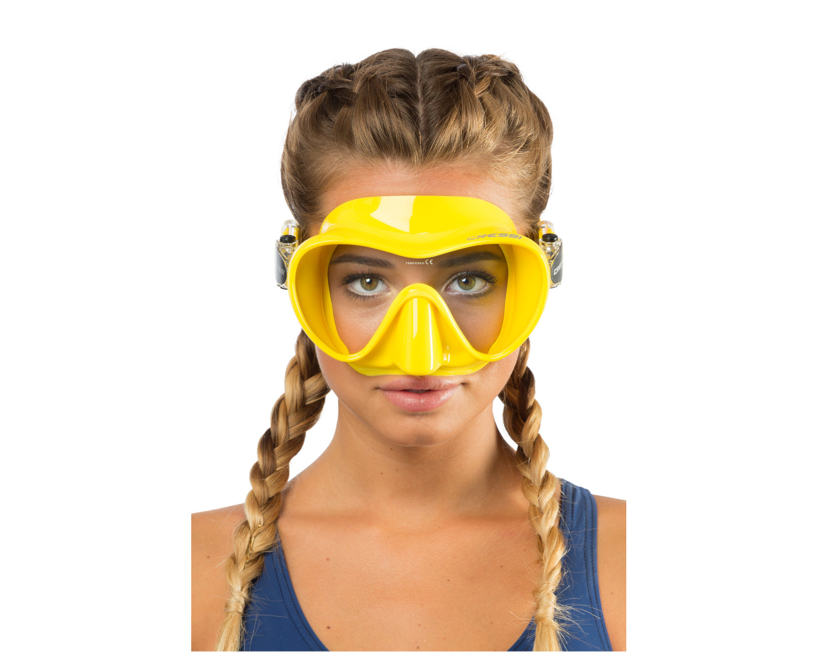 Foto 2 | Visor Cressi Frameless F1 Unitalla color Amarillo