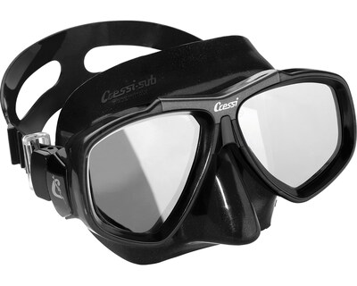 Foto 2 | Visor Cressi Focus color Negro para Adulto Unitalla con Lentes Mirrored