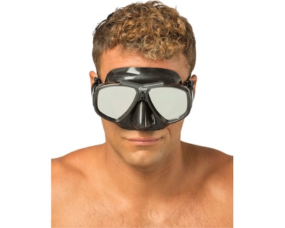 Foto 3 | Visor Cressi Focus color Negro para Adulto Unitalla con Lentes Mirrored