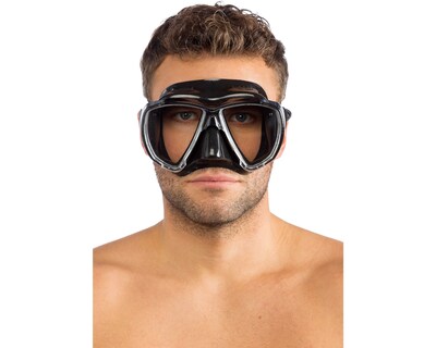 Foto 2 | Visor Cressi Big Eyes Adulto Unitalla color Negro con Lentes Transparentes