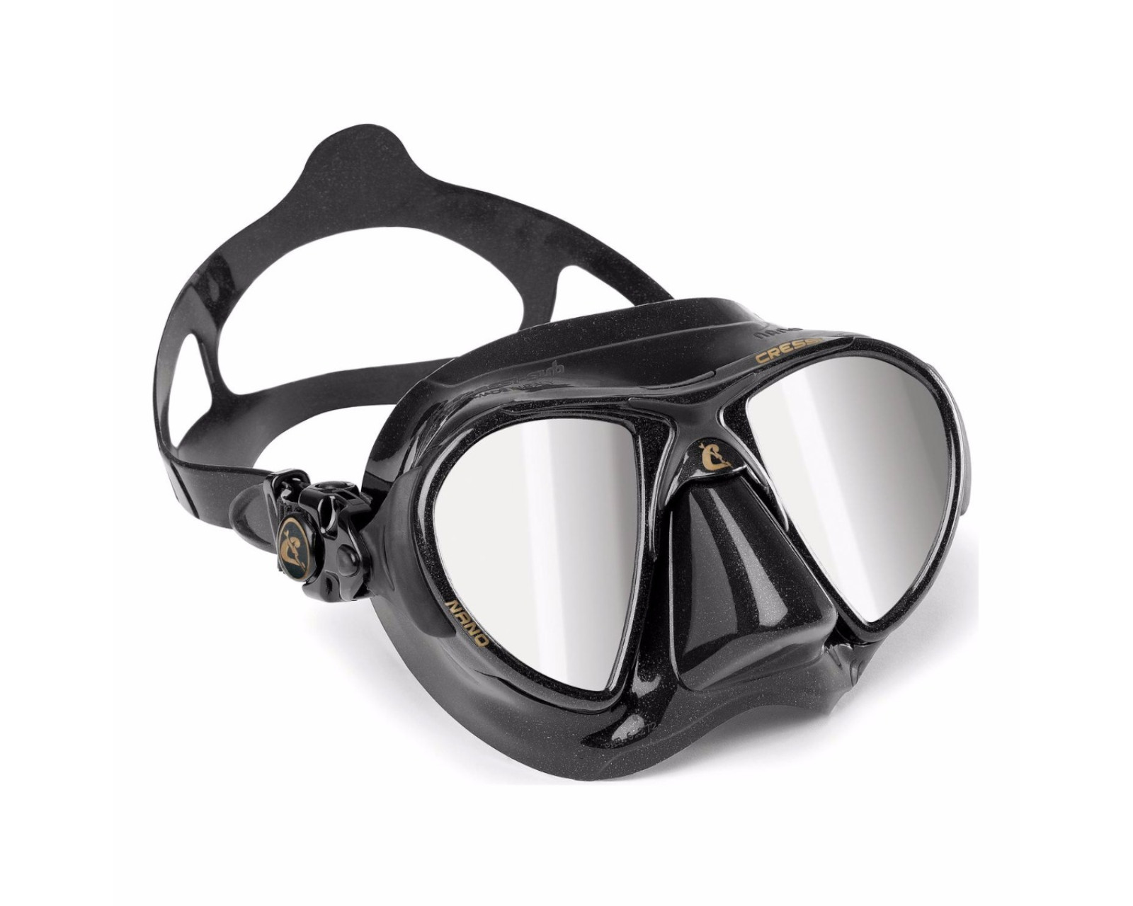 Foto 3 pulgar | Visor Cressi Nano Adulto Unitalla Lentes Mirrored color Negro