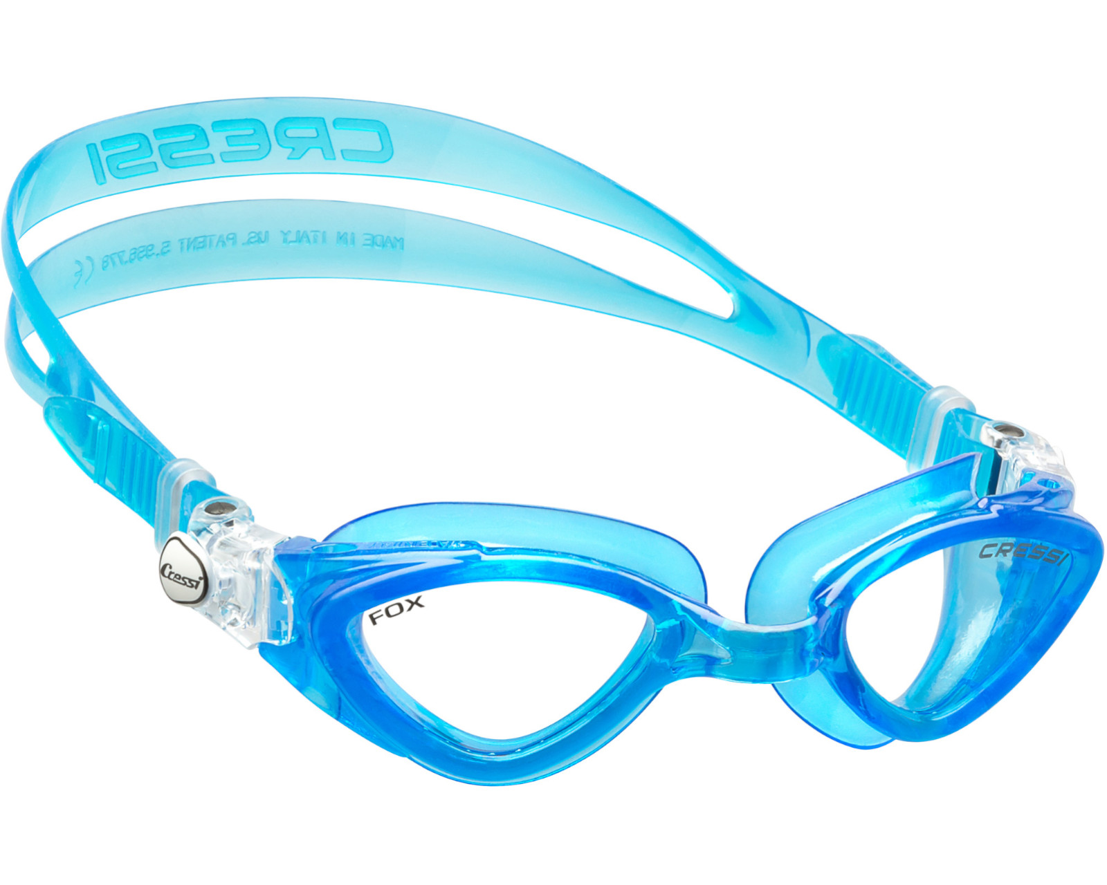 Foto 2 pulgar | Goggle Fox Adulto Unitalla Lente Transparente color Azul