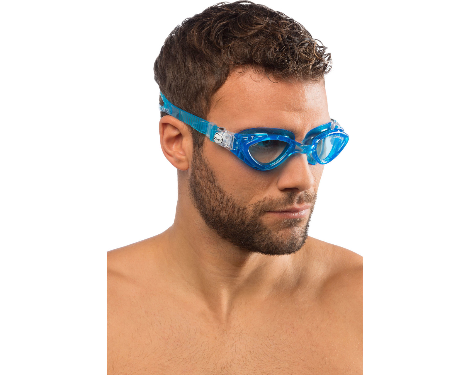 Foto 4 pulgar | Goggle Fox Adulto Unitalla Lente Transparente color Azul