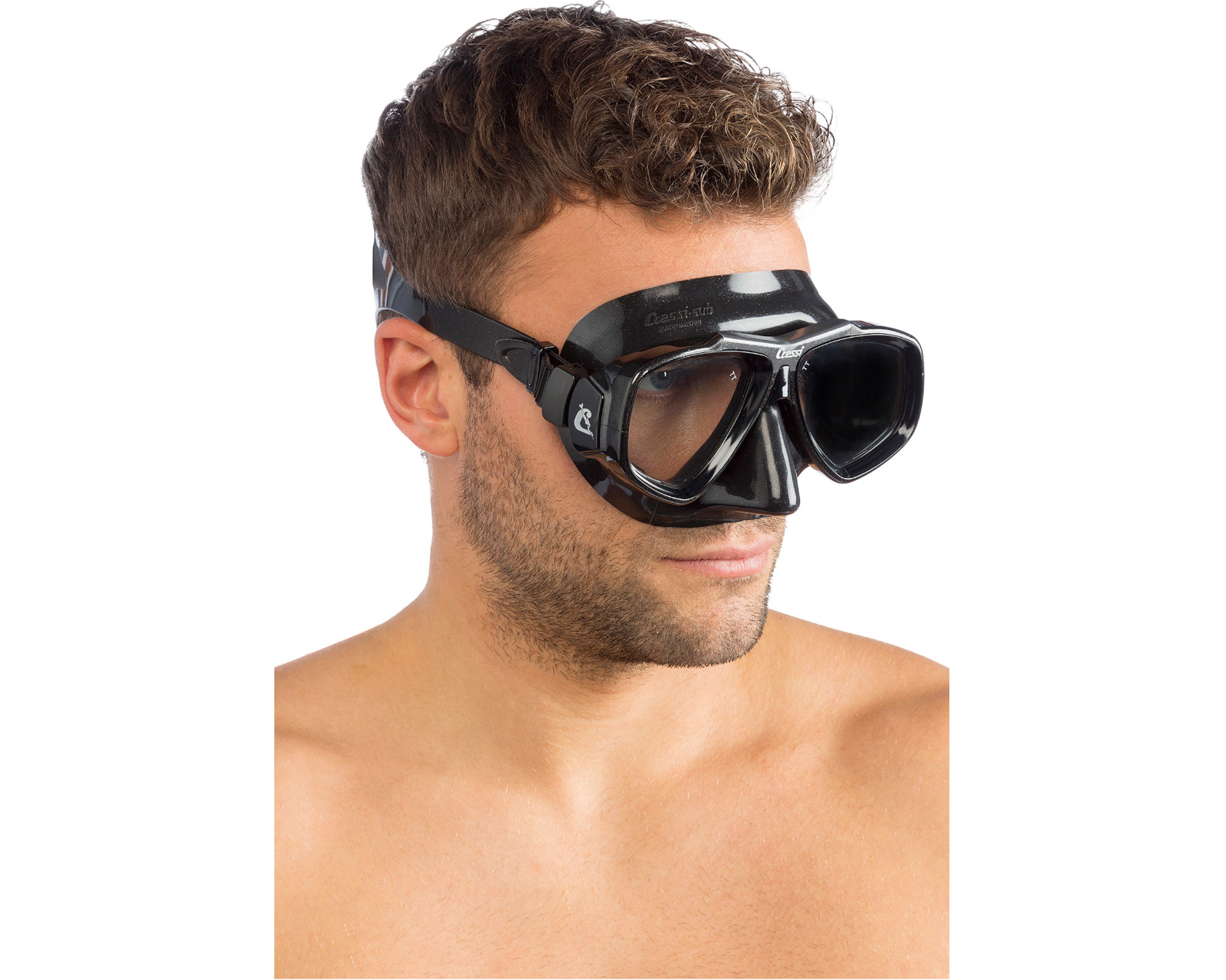 Foto 4 pulgar | Visor Cressi Focus Adulto Unitalla con Lentes Graduables color Negro