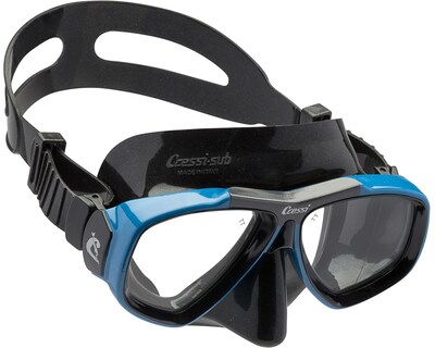 Foto 1 | Visor Cressi Focus color Negro para Adulto Unitalla Ideal para Usarse con Lentes Graduables
