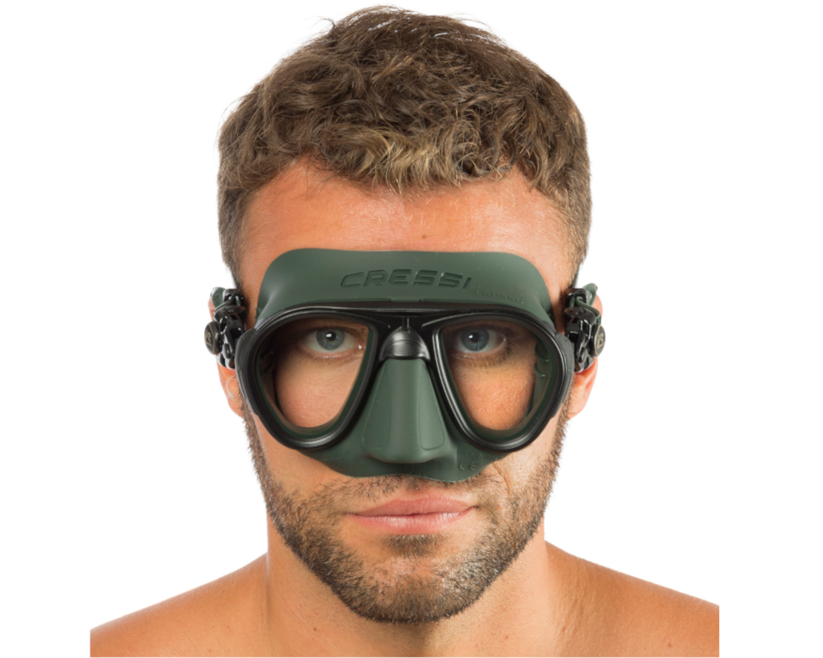 Foto 2 | Visor Cressi Calibro Adulto Unitalla Lentes Transparentes color Verde