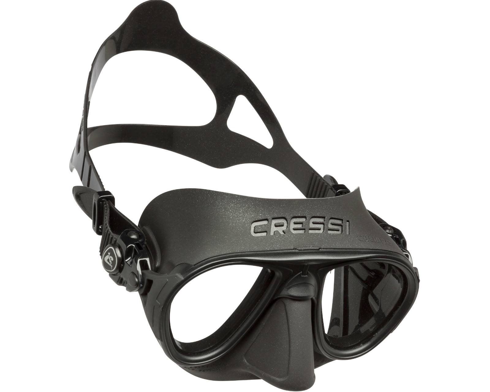 Foto 2 pulgar | Visor Cressi Calibro Adulto Unitalla Lentes Transparentes color Negro