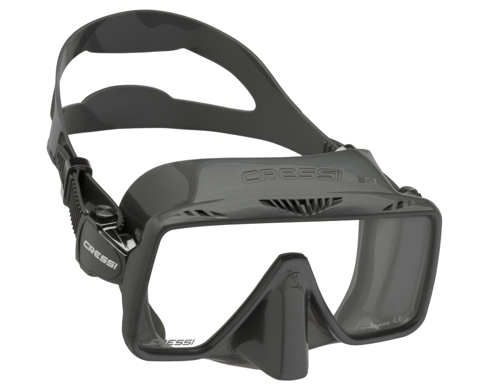 Foto 2 pulgar | Visor Máscara Cressi Sf1 para Buceo Técnico Unitalla para Adulto color Gris