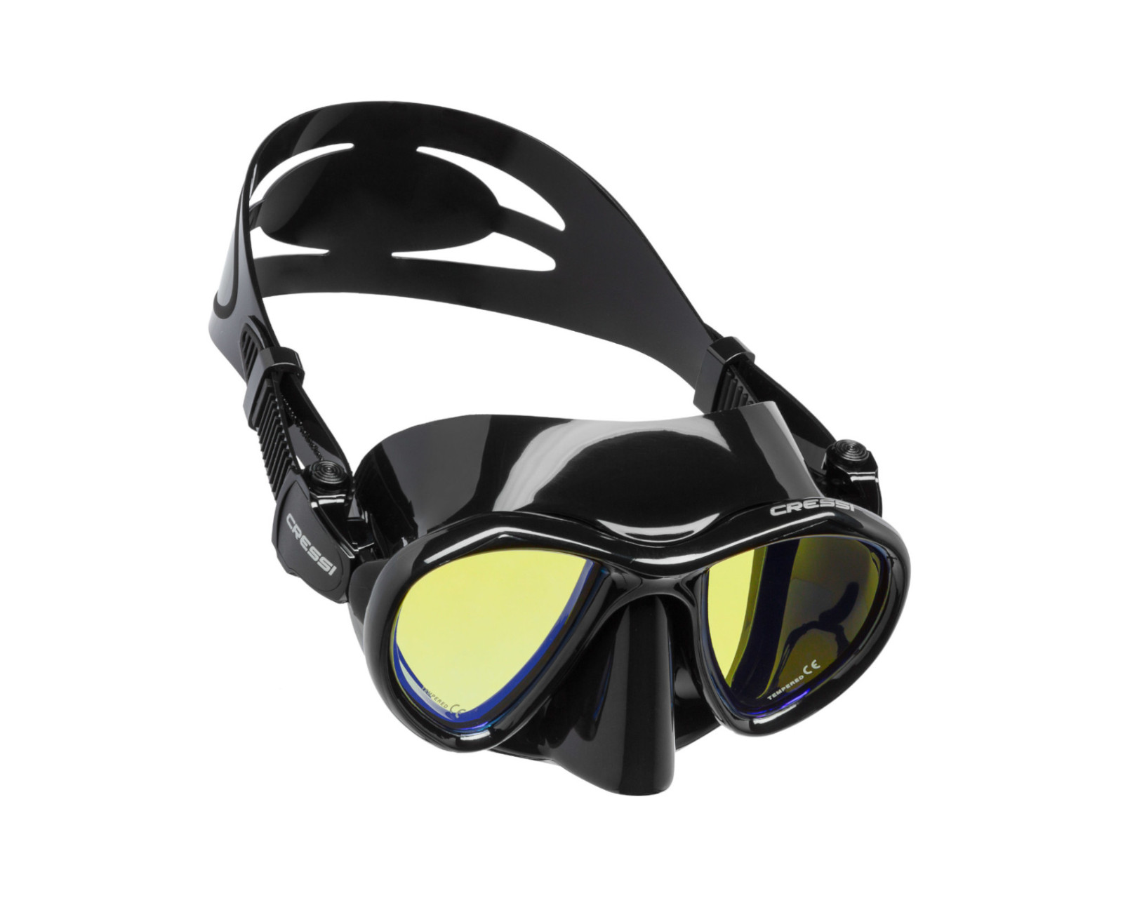 Foto 2 pulgar | Visor Máscara Cressi Metis para Snorkeling, Buceo, Apnea y Pesca Submarina color Negro para Adulto