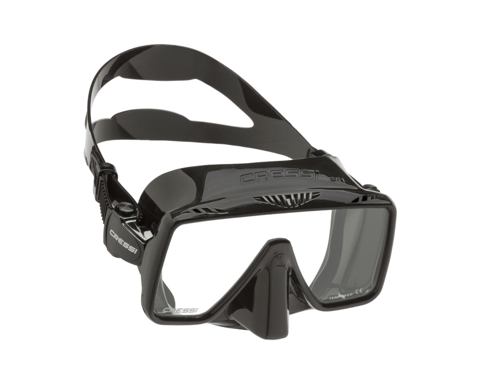 Foto 2 pulgar | Visor Máscara Cressi Sf1 para Buceo Técnico color Negro Unitalla para Adulto