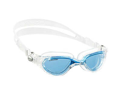 Foto 1 | Goggle Cressi Flash para Natación color Transparente/Azul para Adultos
