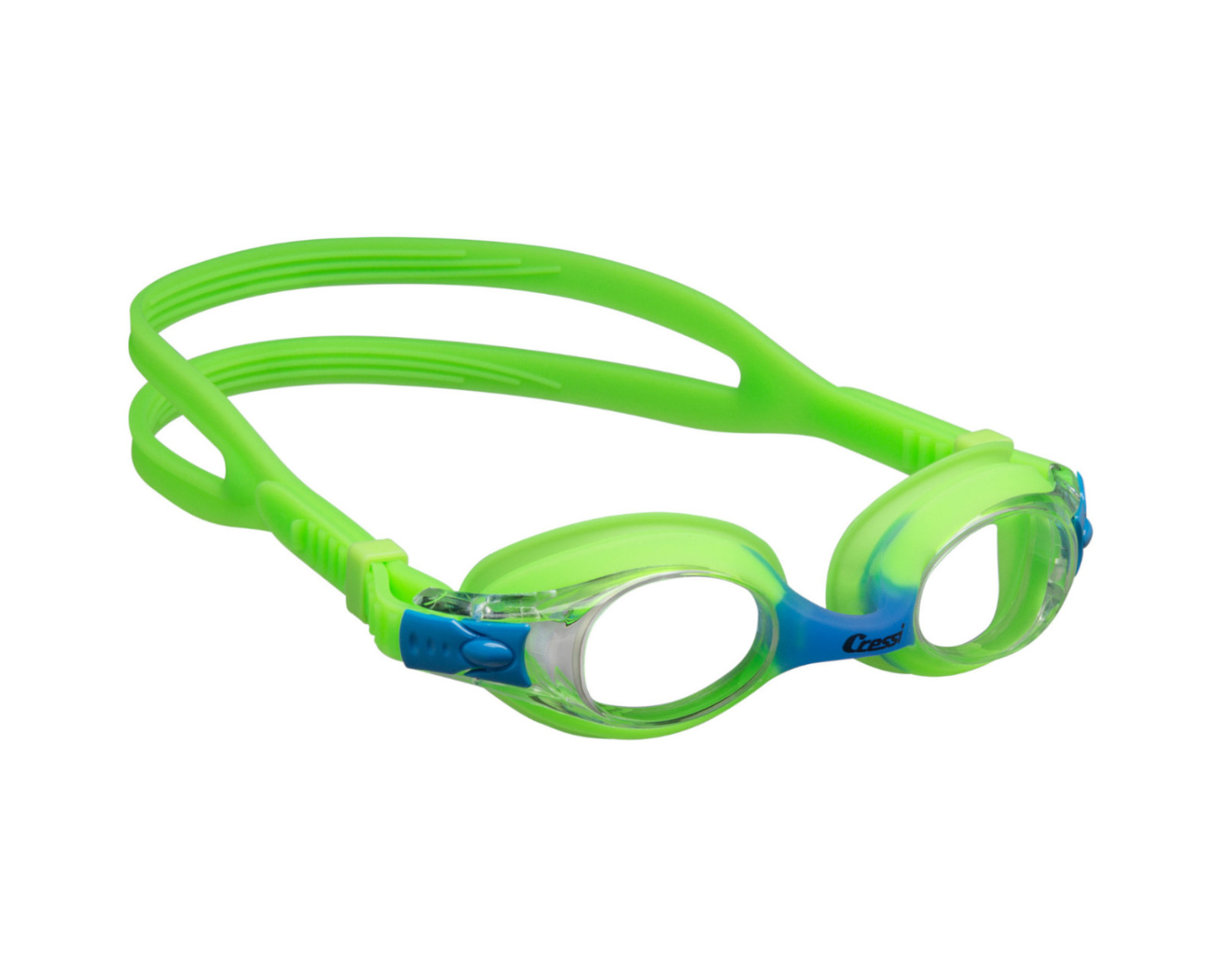 Foto 2 pulgar | Goggle Cressi Dolphin 2.0 Infantil para Natación color Verde/Azul
