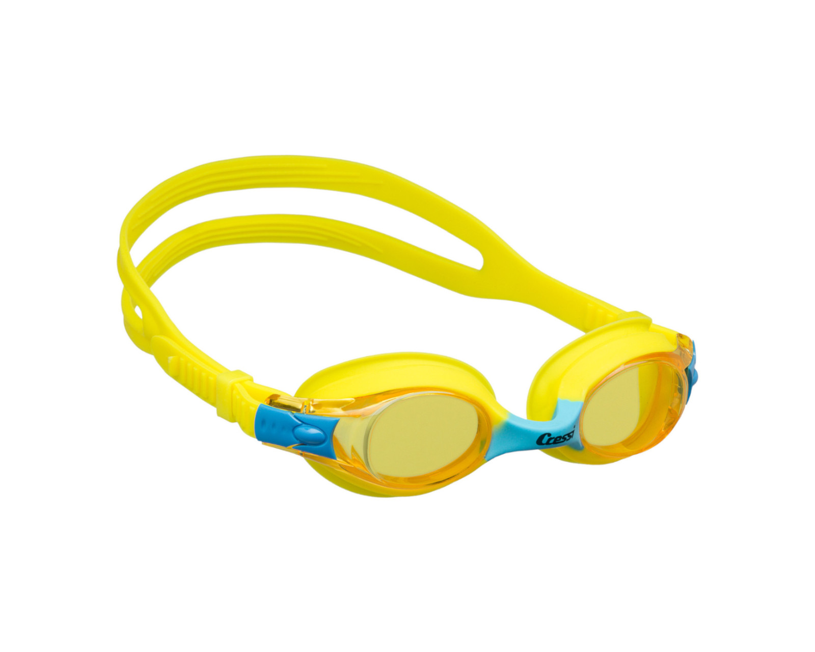 Foto 1 | Goggle Cressi Dolphin 2.0 Infantil para Natación Talla 2-7 años color Amarillo/Azul