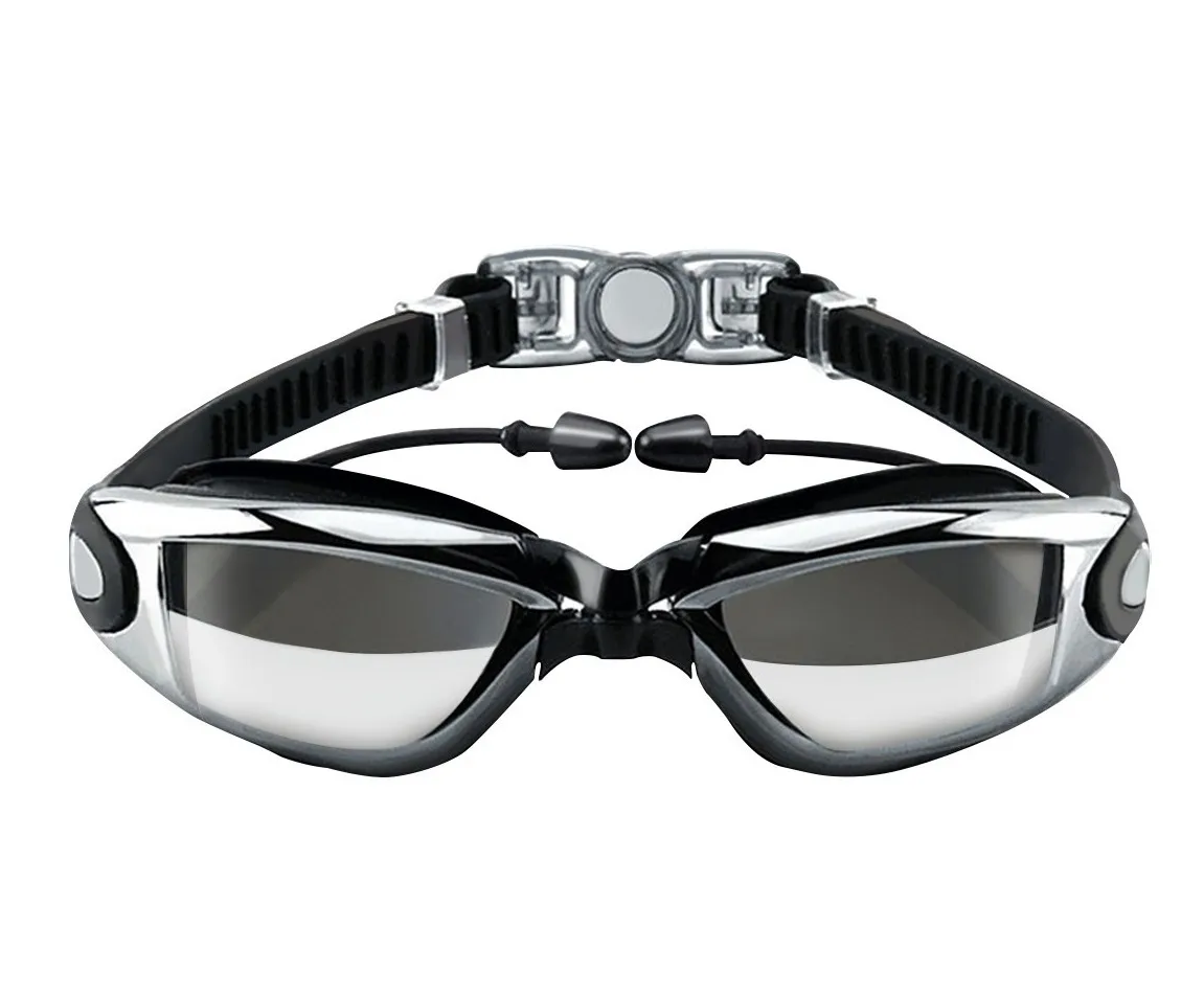 Foto 1 | Kit de Gafas de Natación 5 en 1 Protección Uv y Recubrimiento Malubero color Negro