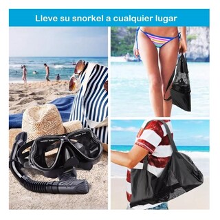 Foto 5 | Gafas Anti Niebla BELUG color Negro Máscara de Buceo