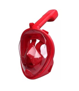 Foto 1 | Mascara Snorkel 180º Belug Rango De Visión Lentes Antiniebla color Rojo