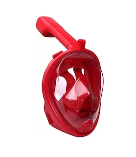 Foto 2 | Mascara Snorkel 180º Belug Rango De Visión Lentes Antiniebla color Rojo
