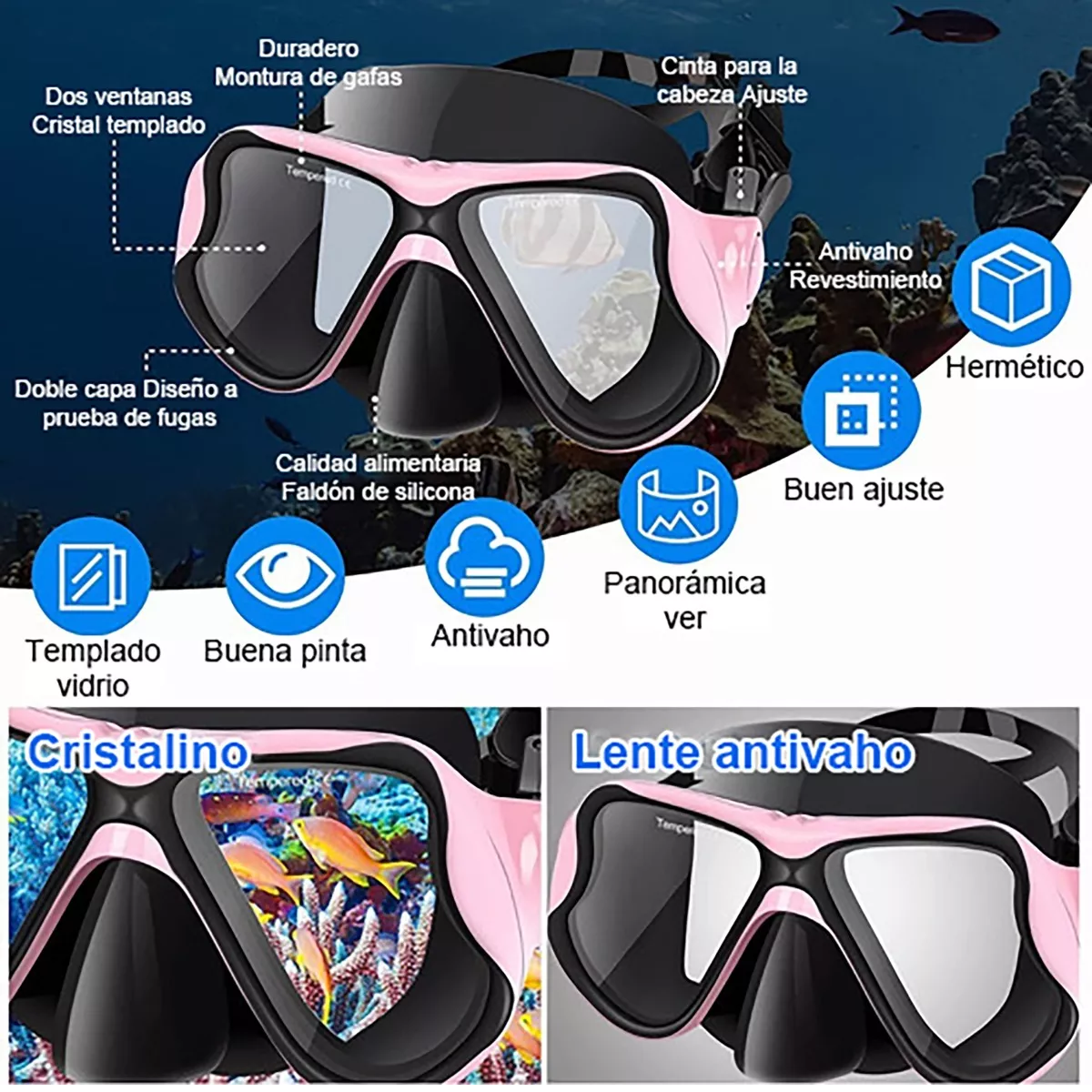 Foto 3 pulgar | Kits de Buceo Eo Safe Imports Esi7676 4 Piezas