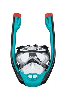 Foto 1 | Mascara+visor C/snorkel De Dos Tubos Med/l/xl 1mod Col Azul Con Negro Garantia 15 Dias Por Defecto De Fabrica