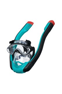 Foto 2 | Mascara+visor C/snorkel De Dos Tubos Med/l/xl 1mod Col Azul Con Negro Garantia 15 Dias Por Defecto De Fabrica