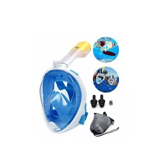 Foto 2 | Mascara Snorkel 180º Rango De Visión Lentes Antiniebla S/m Eo Safe Imports Esi-8478 Azul