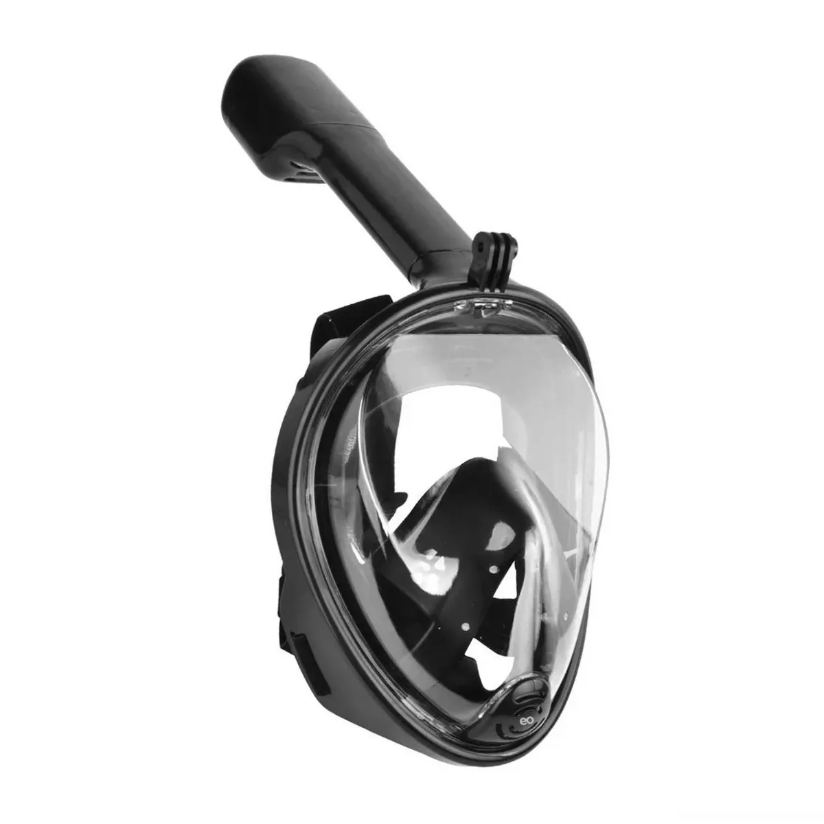 Foto 2 pulgar | Máscara De Snorkel Buceo Gafas 180° Con Adaptador S/m Eo Safe Imports Esi-4755-1 Negro