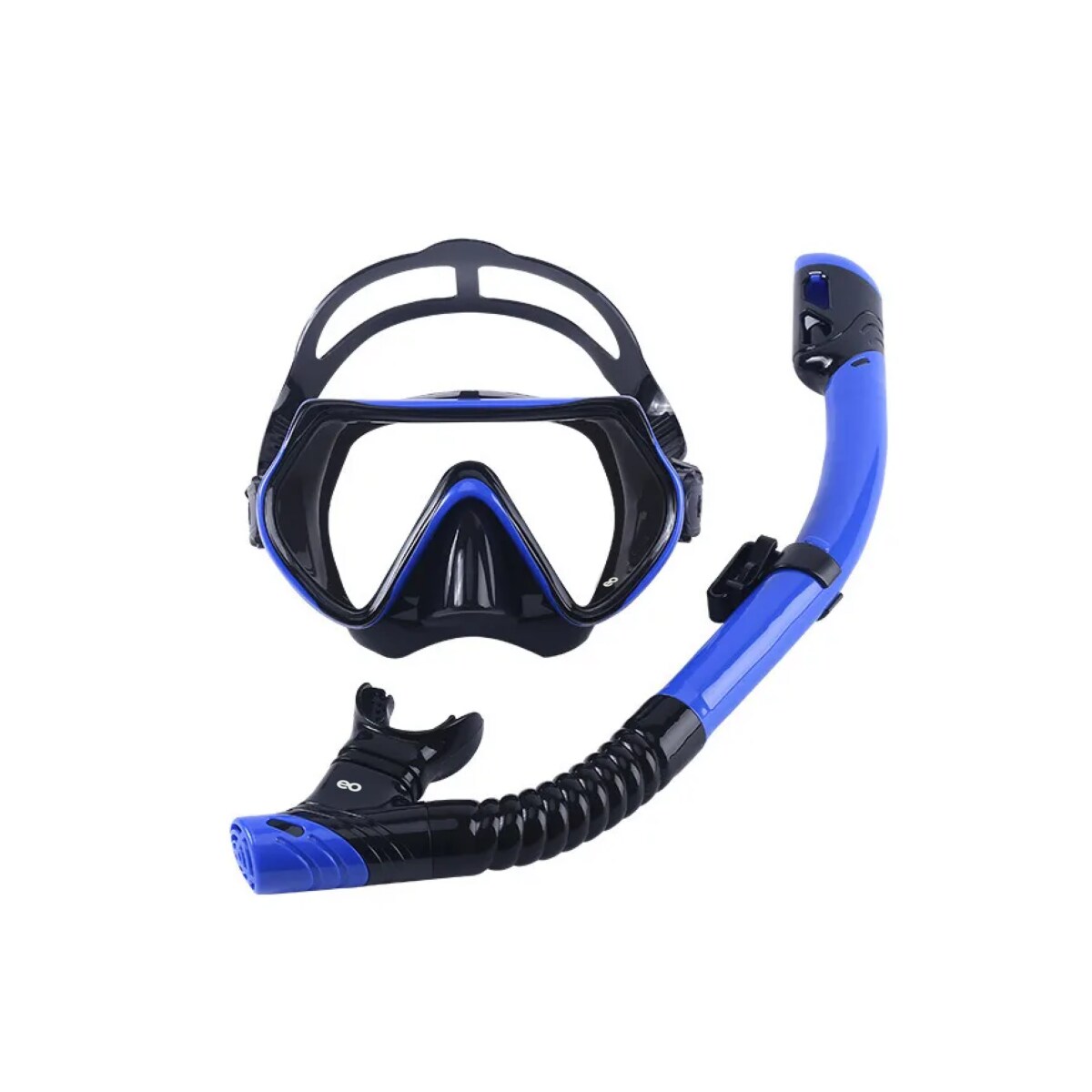Mascara De Snorkel Visores Buceo 180º Eo Safe Imports Esi-11187-1 Azul $859