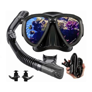 Foto 4 | Gafas Anti Niebla Mascara Buceo Lab.g Negro