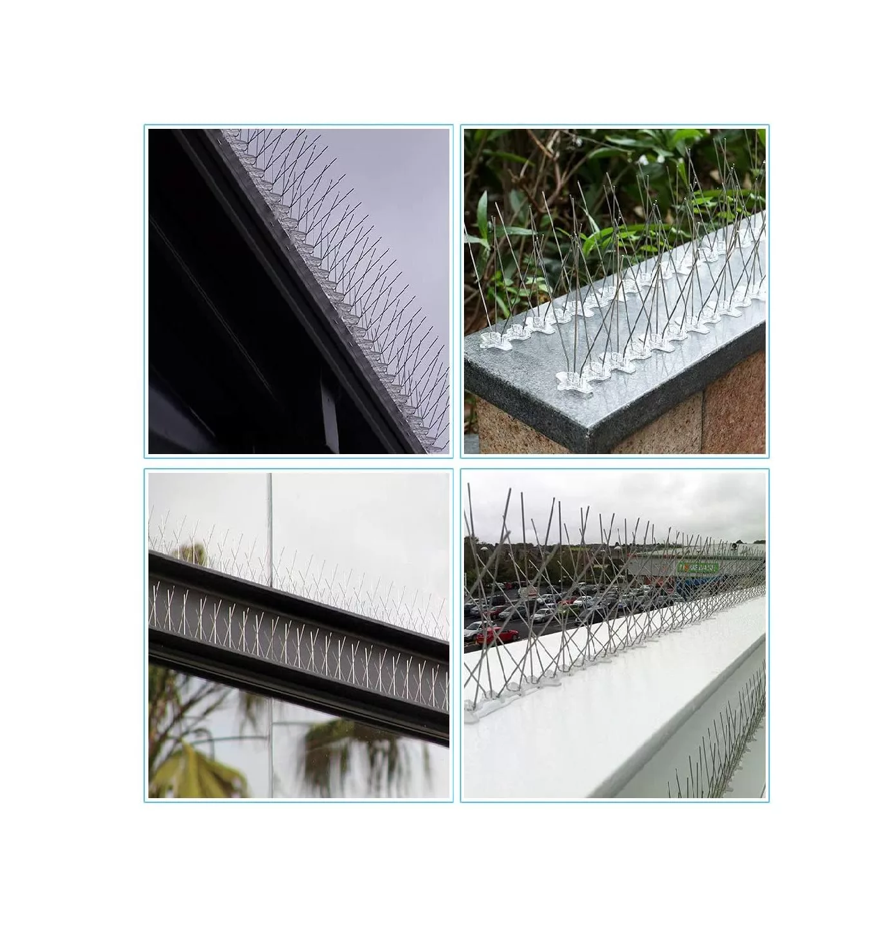 Foto 4 | Púas Anti Aves para Techos y Cornizas Acero Inoxidable