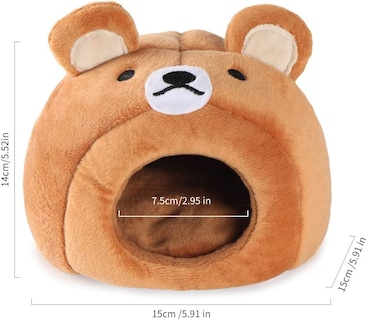 Foto 1 | Hámster Bed House Huoguo, Nido De Algodón Cálido Para Mascotas Pequeñas - Venta Internacional.
